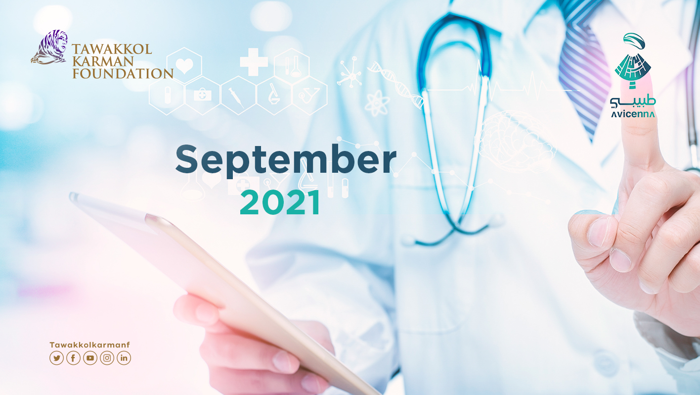 Tabibi APP has provided 733 Free medical consultations in September  2021
